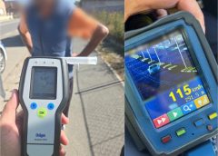 87 de amenzi într-o singură după-amiază pe DN15, între Turda și Câmpia Turzii. Biciclist prins cu 0,87 mg/l alcool
